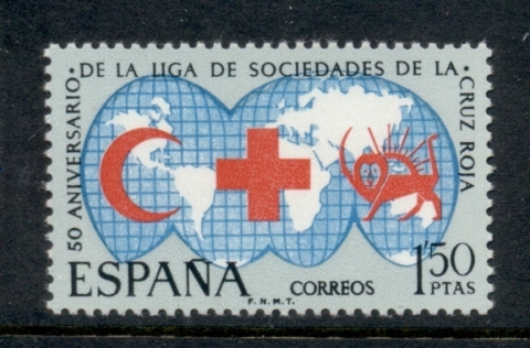 Spain-1969-League-of-Red-Cross-Societies-MUH