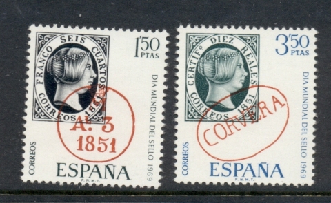 Spain-1969-Stamp-day-MUH