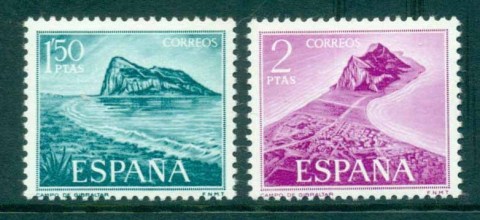 Spain-1969-View-of-Gibraltar-MUH-lot32363