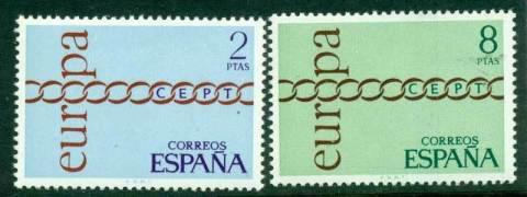 Spain-1971-Europa-MUH-Lot15930