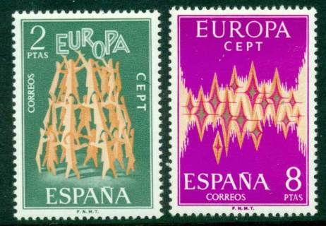 Spain-1972-Europa-MUH-Lot15931