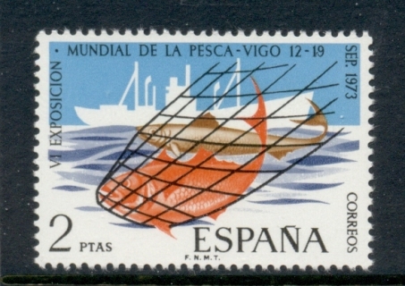 Spain-1973-Fishing-Exhibition-MUH