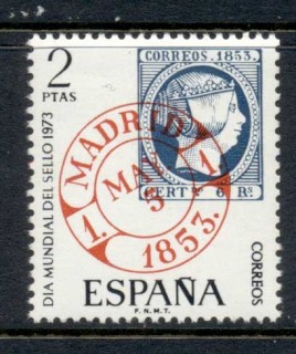 Spain-1973-Stamp-day-MUH-2