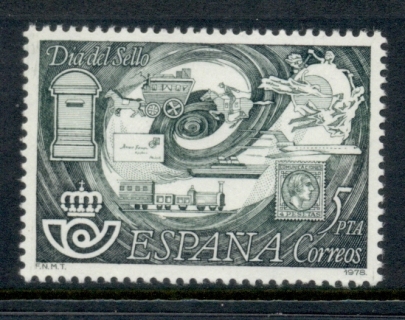 Spain-1978-Stamp-day-MUH-2