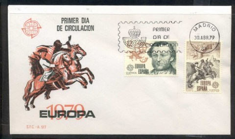 Spain-1979-Europa-Communications-FDC