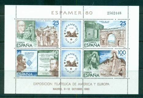 Spain-1980-ESPAMER-80-MS-MUH-lot58786