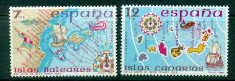 Spain-1981-Maps-MH-Lot26400