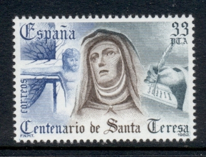 Spain-1982-St-Teresa-of-Avila-MUH