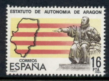 Spain-1984-Aragon-Statute-of-Autonomy-MUH