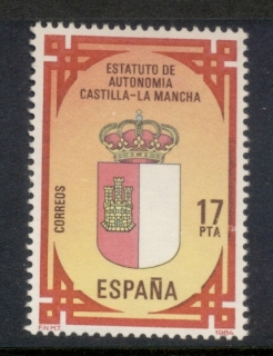 Spain-1984-Castilla-La-Mancha-Statute-of-Autonomy-MUH