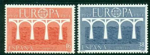 Spain-1984-Europa-MUH-Lot15943