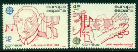 Spain-1985-Europa-MUH-Lot15944