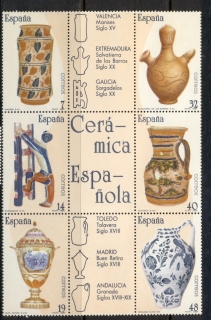 Spain-1987-Ceramicware-MUH