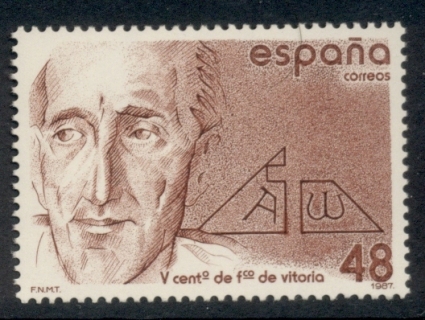 Spain-1987-Francisco-de-Vitoria-MUH