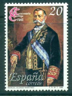 Spain-1988-Civil-law-MUH-lot32285