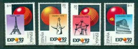 Spain-1989-Expo-92-Charity-MUH-lot32338