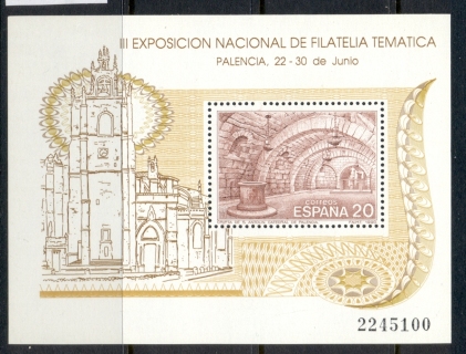 Spain-1990-Topical-Philatelic-Ex-MS-MUH