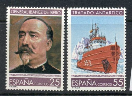 Spain-1991-Antarctic-Treaty-MUH