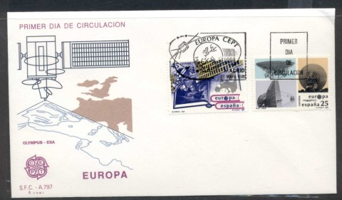 Spain-1991-Europa-Man-in-Space-FDC