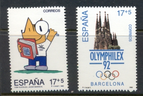 Spain-1992-Olymphilex-MUH