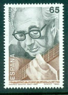 Spain-1993-Andres-Segovia-MUH-lot32329