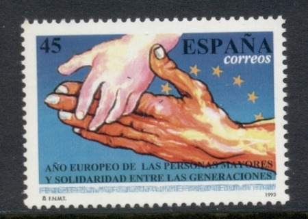 Spain-1993-European-year-of-the-Elderly-MUH