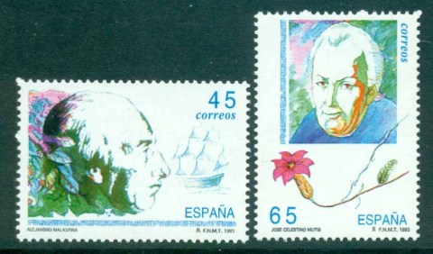 Spain-1993-Explorers-MUH-lot32357