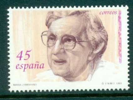 Spain-1993-Maria-Zambrano-MUH-lot32328