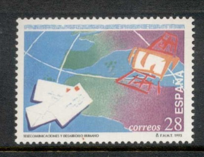 Spain-1993-World-telecommunications-day-MUH