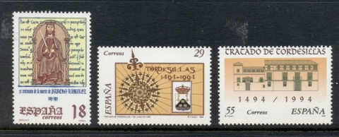 Spain-1994-Treaty-of-Tordesillas-MUH