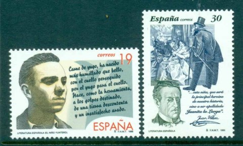 Spain-1995-Spanish-Literature-MUH-lot32341