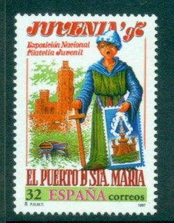 Spain-1997-Juvenile-Philatelic-Exhibition-MUH-lot32317