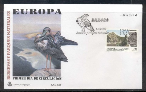 Spain-1999-Europa-Nature-Parks-FDC