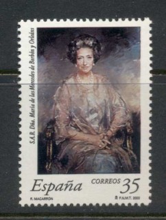 Spain-2000-Maria-de-la-mercedes-de-Borbon-y-Orleans-MUH