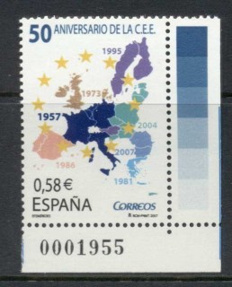 Spain-2007-EEC-50th-Anniversary-MUH