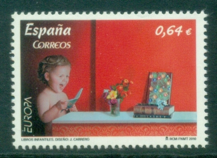 Spain-2010-EUROPA-Stamps-Childrens-Books-MUH
