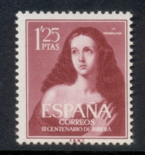 Spain-1954-Jose-de-Ribera-MUH Spain-1954-Jose-de-Ribera-MUH