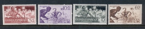 Spanish-Guinea-1954-Hunters-Elephant-MUH