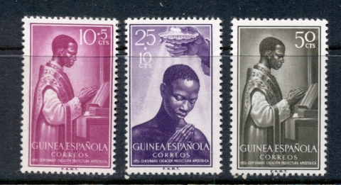 Spanish-Guinea-1955-Apostolic-Prefecture-MUH