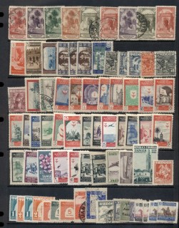 Spanish-Morocco-1928-on-Assorted-oddments-inc-Tangier-MLH-FU