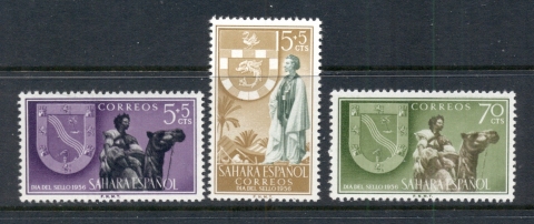 Spanish-Sahara-1956-Colonial-Stamp-day-MUH