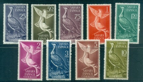 Spanish-Sahara-1961-Birds-MLH