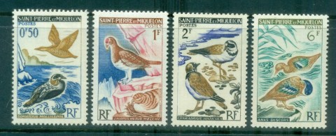 St-Pierre-et-Miquelon-1963-Birds-MLH