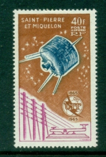 St-Pierre-et-Miquelon-1965-ITU-Centenary-MLH