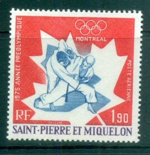 St-Pierre-et-Miquelon-1975-Judo-MUH