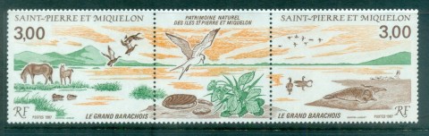 St-Pierre-et-Miquelon-1987-Great-Barachoise-Nature-Reserve-MUH