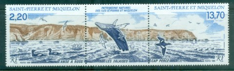 St-Pierre-et-Miquelon-1988-Natural-Heritage-Birds-MUH