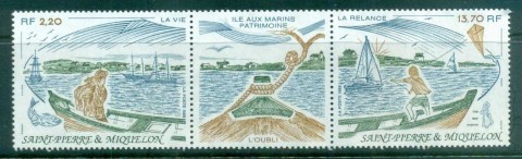 St-Pierre-et-Miquelon-1989-Heritage-of-Ile-aux-Marins-MUH