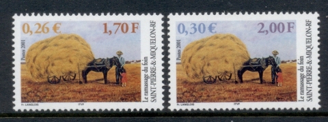 St-Pierre-et-Miquelon-2001-Hay-Gatherers-MUH