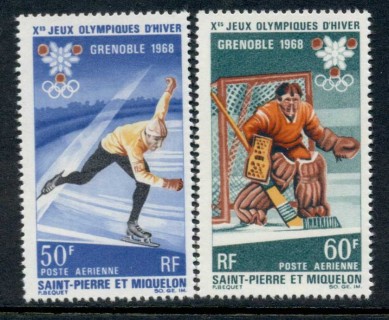 St-Pierre-et-Miquelon-1968-Winter-Olympics-Grenoble-MUH